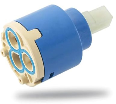 35mm Shower Cartridge Faucet Cartridge Replacement, Single Handle Valve Cartridge for Kitchen & Bathroom, Shower and Mixer Faucets, Durable Water Mixer Cartridge