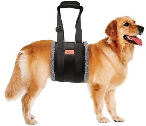 Aide au transport réglable pour chien, sangle de transport portable pour la rééducation pour chiens handicapés, blessés ou âgés, harnais pour chien comme aide à la marche pour petits et grands chiens