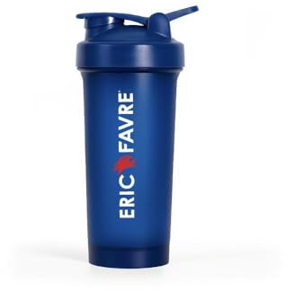 SHAKER FITNESS MUSCULATION - 700 ml - Bleu - Mélanges Protéinés, Smoothies, Boissons Énergétiques - Anti-Fuite - Sans BPA - Format Compact et Léger - Accessoire Sport & Nutrition - Eric Favre