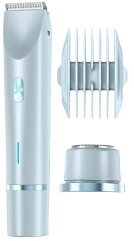 Frauen Intimrasierer, 2-in-1 Pelvora Intimrasierer, Doppelkopf Pelvora Rasierer Für Damen, Elektrischer Trimmer Für Bikini Beine Körper, Nass Und Trocken