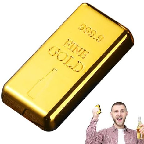 XIAOXIAOYU Abrelatas de botellas | Abridor de latas de cerveza dorado con