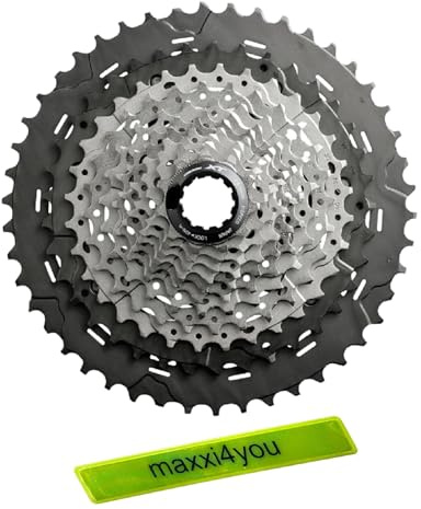 maxxi4you Shimano Kassetten 11-Fach Deore XT M8000 11-46 Zähne inkl Reflexband