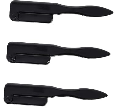Healvian 3pièces Lot De Peignes à Cils Pliables Brosses à Cils Simples Et Brosses De Maquillage Pour Usage Facile Nettoyage Rapide