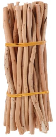 OUNONA Naturholzäste Bastelzweige aus Robustem Holz 30cm Selbstgemacht Dekoration Birkenzweige Handgefertigt für Wohnaccessoires