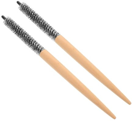 VALICLUD 2 Pezzi Di Piccola Spazzola Volumizzante Per, Pettine A Denti Per Cotonare E Rinforzare Le Radici, Pettine Per Frangia E Piccole Aree, Formato Da Viaggio