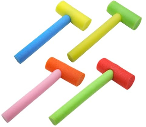 Kids Hammer | Hammer Games - Percussion Equipment Interactive Game Colorful Foam Safe Sensory Booster for Children Playroom Kindergarten Indoor