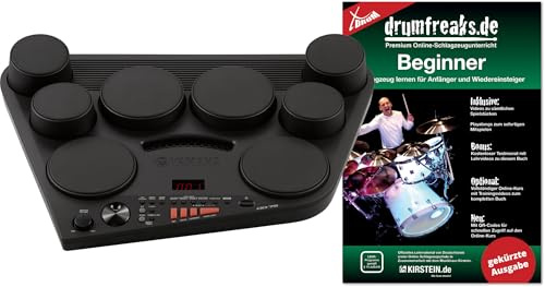 Yamaha DD-75 E-Drum Set (inkl. Schlagzeug Schule & Netzteil) schwarz
