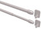 Flair Deco Barras con Ganchos Ovalado, Extensible 60 – 100 cm (2 Unidades), Metal, Cromado Mate, 60 x 1.8 x 2.5 cm, 2 Unidades de Medida