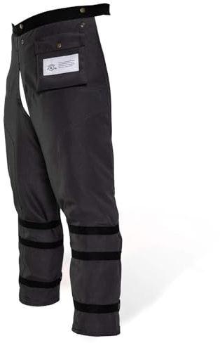 ZELARMAN Chainsaw Chaps 8-layer Protective Apron Wrap Adjustable Chainsaw Pants/Chap for Loggers Forest Workers Class A