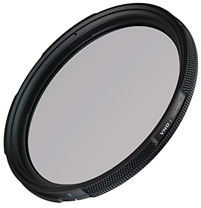 LEE Elements Filtre VND Densit neutre variable 2 5 arr ts pour appareils photo sans miroir et reflex num riques 72 mm