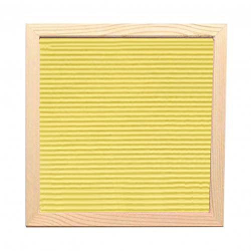 TopHomer Holzrahmen Filz Letter Board, 10x10 Zoll Message Board Nachrichtentafel mit Buchstabenaufklebern für Nachrichten, Displays, Heimbüro-Dekoration