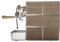 Stone Premium Siebträger Espressomaschine Wood chrom Echtholz