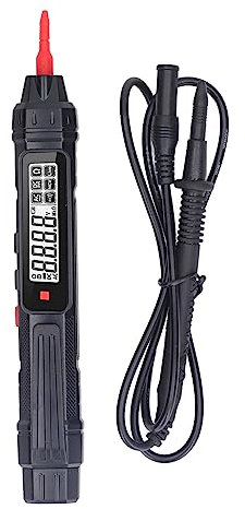 Multimetro a Penna, Penna Per Test Elettrici ABS Misurazione Automatica Multimetro Digitale Penna Display LCD Tester di Tensione Elettrica Intelligente Ad Alta Precisione Strumento di Manutenzione del