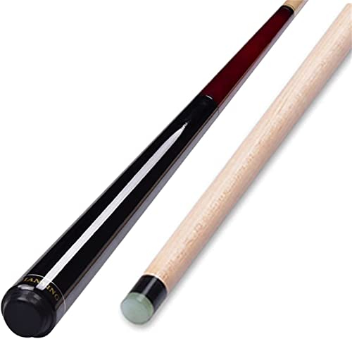 ULDHXAVW Pool Maple Pool 19Oz 56 Zoll Single Shot, 3/4 Geteilte kleine Sprungstange, 13,5 mm Big Head Amen Rushing-Piece Billardstock/Grün/13,5 mm
