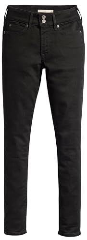 Levi's 711 Double Button Soft Black, Soft Black, 30W x 30L