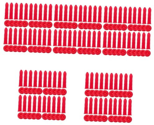 Homoyoyo 5sets Seal Caulking Tubes Latex Caulking Caps Tube Covers Caps Saver Sealing 45pcs*5