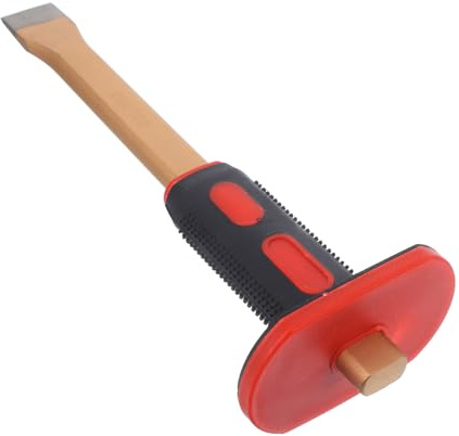 Ipetboom Scalpello Muratore Ergonomico con Protezione per Mano Chisel Manuale Super Duro per Lavorazione Del e su Pietra