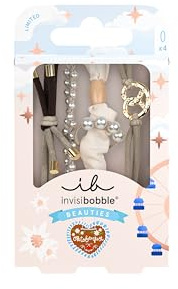 invisibobble Haargummi Damen (4x) Oktoberfest – Beauties Charivari Samt Perlen Trachten – Zopfgummi Wiesn Dirndl festlich – Haarschmuck traditionell alpiner Look Volksfest Bavaria verspielt
