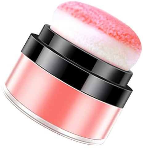 iplusmile Blush En Poudre Coussin Naturel Format Compact Blush Poudre Avec Houppette Maquillage Visage Pour Femmes Usage Quotidien