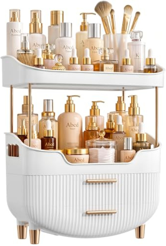 Boxaro Makeup Organizer,Skincare Cosmetics Storage Drawers,Portable