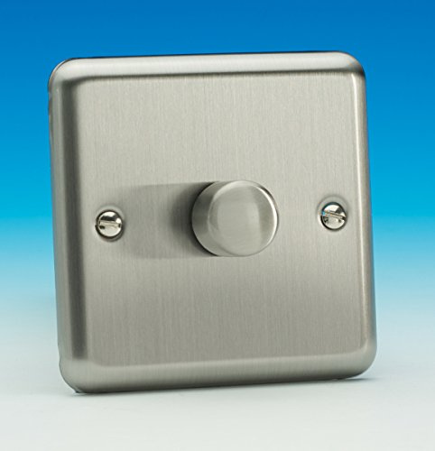 Varilight Classic Vpro 1G Dimmer, Brushed Matt Chrome, JSP401 by Varilight