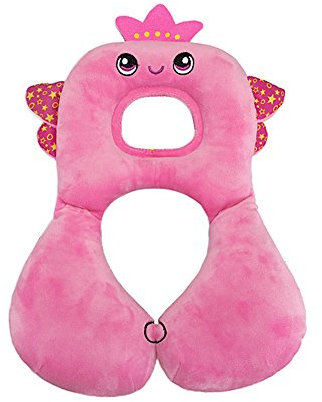 Yijie Baby-Kopf Nackenstützkissen, Baby Travle Kissen, Kinderkopfstütze für Reisen, bewegliche Kissen für Kleinkinder, U Form, Reise, Halsstütze
