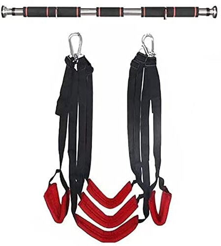 Love Swing Sex Swing Mit Spreizstange BDSM Set Liebesschaukel Sexschaukel Turrahmen Tür Schaukel Door Swing Sexspielzeug Für Paare Extrem Sex Bondageset Fesseln