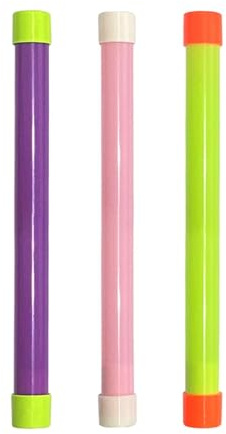 Folpus 3 x 40 cm Stöhnrohr-Geräuschmacher, lustiges, kreatives Party-Spielzeug, Geräuschmacher-Stick für Mädchen und Jungen, Taschenfüller-Events