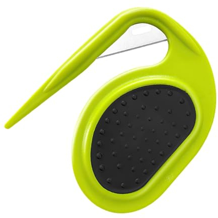 Peigne pour Chien avec Nœud Ouvert, Peigne D'épilation pour Chiens et Chats, Outil de Toilettage pour Poils Longs et Bouclés pour Animal Domestique