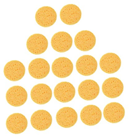 Mikinona 100 Stücke Runde Make-up Schwämme Für Gesicht Reinigung Kosmetik Applikatoren Für Mädchen Hautpflege