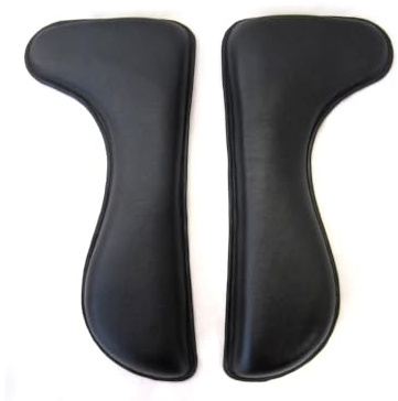 PS Pferdeartikel 5-4-4 cm Vorne erhöht Klettkissen Dressur Form; Panels/Sattelkissen Größe 48 cm Auflagelänge