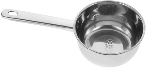 DONFAMDS Cucharón De Agua De Acero Inoxidable Cazo Profundo Para Sopa Utensilio De Cocina Multifuncional Para Servir Líquidos Casa Restaurantes y Comedores