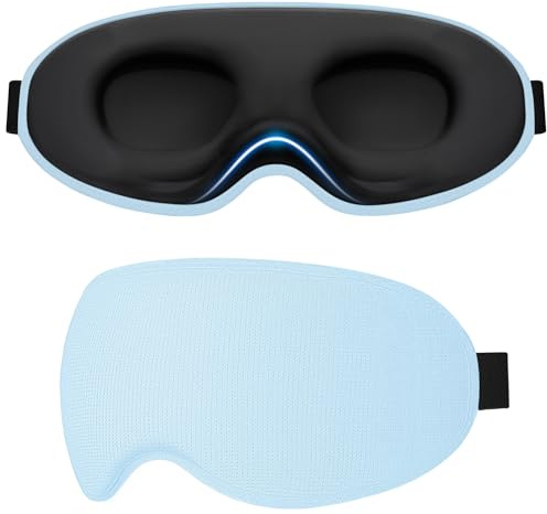 Gritin Mascherina per Dormire su Fianco, Contorno 3D Maschera per Dormire