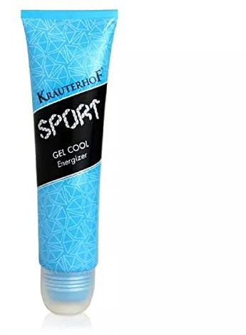 Kräuterhof® Sport Gel Cool Energizer (150ml) | kühlendes Sport- & Massage-Gel, bei Muskelkater, müden Muskeln & Verspannungen, vitalisiert durch Creatin-Coffein-Komplex