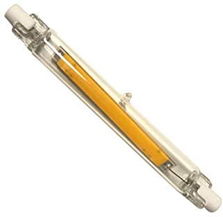 Halogenstrahler Superhelle Dimmbare Led R7S Glasröhre Cob Birnenkeramik 78Mm 118Mm R7S Maislampe 15W 20W J78 J118 Halogenlampadas Ersetzen-Warmweiß_30 W 118 Mm
