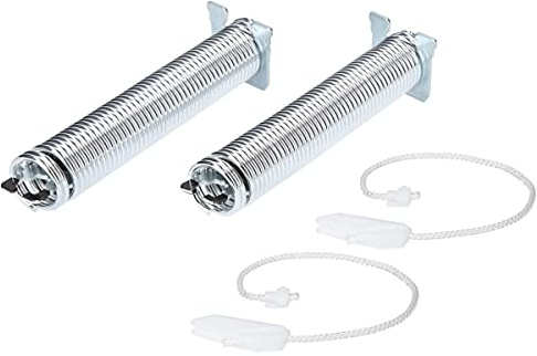 Kenekos - 2x ressort de porte avec câble Kit de réparation compatible avec lave-vaisselle Bosch Siemens Viva, Neff, Constructa, comme 00754869/754869