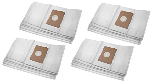 vhbw 20x Sacs filtrants compatible avec Protool Festool VCP 320 E dispositif d'aspiration - microfibres non tissées, 63,6cm x 30,1cm, blanc
