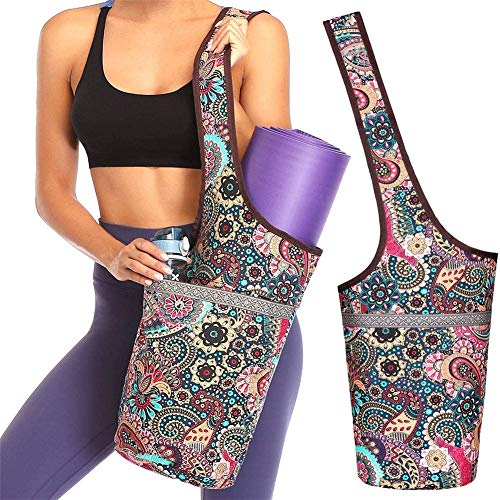 BOduShang Yoga Mat Bag Yogatasche Für Matte Yogamatte und Taschenset Yoga Mat Taschen und Träger Yoga Mat Cover Bag Yoga Bag Cover Yogamatte mit Tragetasche 03,1