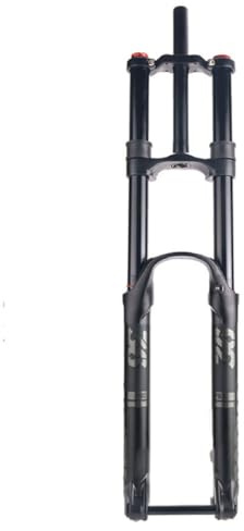 QHYRZE 26 27.5 29 Mountain Bike Suspension Fork Suspension Travel 160mm DH MTB Air Fork Rebound Adjustable Straight Double Shoulder Downhill Fork Thru Axle 15x110mm