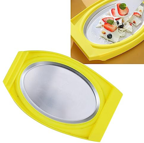 Máquina para Hacer Helados Instantáneos, Máquina para Hacer Helados Enrollados Multiusos para Yogur de Sorbete DIY (Jiawuauyo26phwq-11)