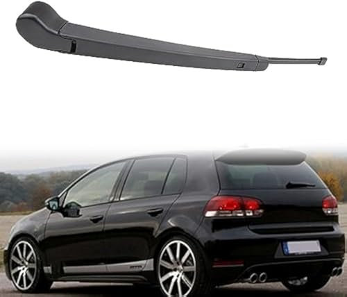 RUIHAHA Scheibenwischer Reinigungsfenster Fahrzeugausstattung Wischerblätter Heckscheibenwischer Heckscheibe Arm Blatt Ersatz Zubehör für Golf 6 Hatchback 2008-2013