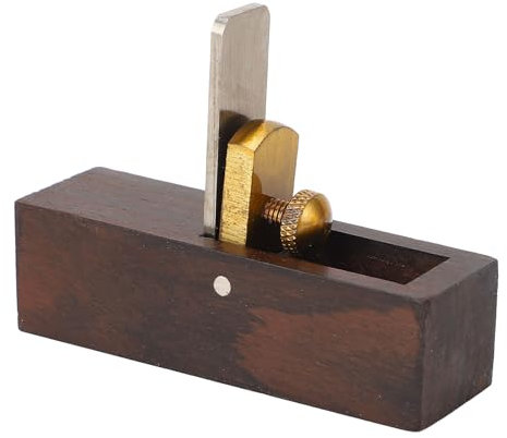Kleiner Handhobel, Kleiner Holzhobel, Ebenholz-HSS-Klinge, Holzbearbeitungs-Handhobelwerkzeug Zum Hobeln, Trimmen, Anfasen