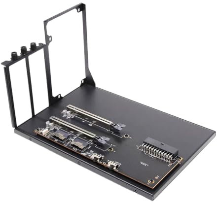 Rfeeuubft Ranura para Tarjeta Dual SlimSAS, Base para GPU Externa, Adaptador PCIe4.0 X16 A 8654 para Computadora Portátil A Tarjeta Gráfica de Video Externa