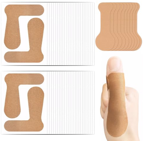 Rbleote 60 PCS Daumen Bandage, Bandage Daumen Selbstklebend, Wasserfestes & Elastisches, für Daumen, Finger,Verbessern Die Gelenkstabilität und Verhindern Verstauchungen