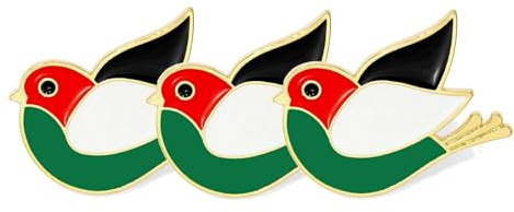 Palästina-Friedenssymbol-Anstecknadel, Palästina-Abzeichen – elegante Adler- und Vogel-Brosche für Damen und Herren, repräsentiert Einheit, Harmonie und globalen Frieden, bedeutungsvolles