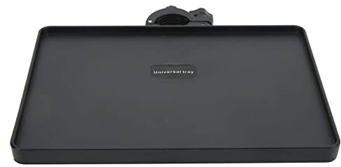Saluaqui Plateau de Cartes Sonores Polyvalent ABS avec Pince Réglable pour la Diffusion en Direct et le Support de Microphone, Accessoire Idéal pour les Salles Scène et Contrôle
