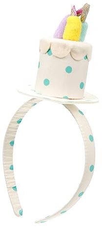 FRCOLOR 1pezzi Fascia per Capelli Design di Cappello da Compleanno Copricapo per Feste di Compleanno Adatto per Ragazzo Ragazza Ragazza e Adulti Materiale Sicuro Leggero e Resistente