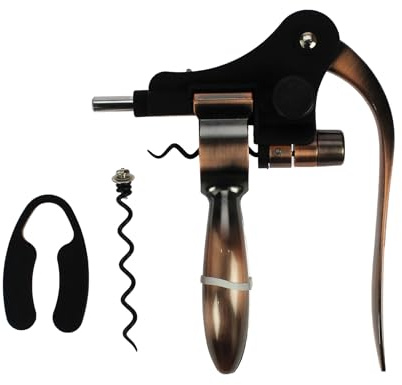 Luxury Rabbit Corkscrew Boxed Gift Set Wine Champagne Bottle Opener Foil Cutter