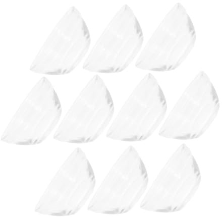 WEKADRIN 10 pièces Lot de Bols Verre Empilables Petits Bols de Service Transparents Multifonctions pour Desserts Pudding Sauces Épices et Toppings