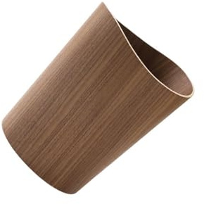 LIXSAZSE Corbeille à Papier en Bois Massif, Panier en Osier, Poubelle Ronde élégante, Solution de Rangement Essentielle pour la Salle de Bain, organisez Vos espaces Facilement, Poubelle Ronde sans